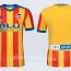 Nueva camiseta suplente 2017-18 del Valencia | Imágenes Web Oficial