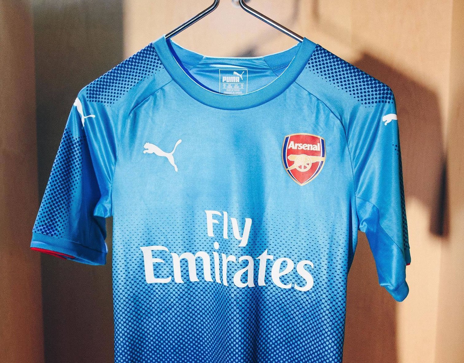 Camiseta suplente del Arsenal | Foto Puma
