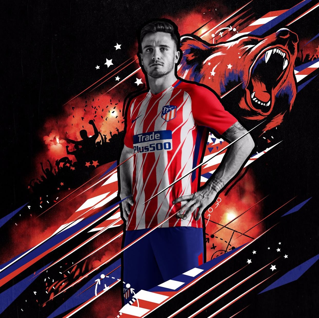 Camiseta titular Nike del Atlético de Madrid | Foto Web Oficial