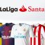 Las camisetas de LaLiga Santander de España 2017/2018