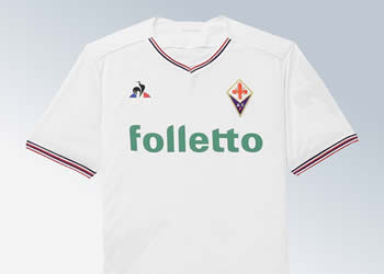Camiseta alternativa "bianca" de la Fiorentina | Foto Web Oficial