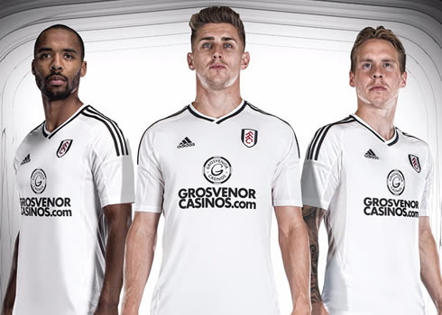 Camiseta titular Adidas del Fulham | Foto Web Oficial