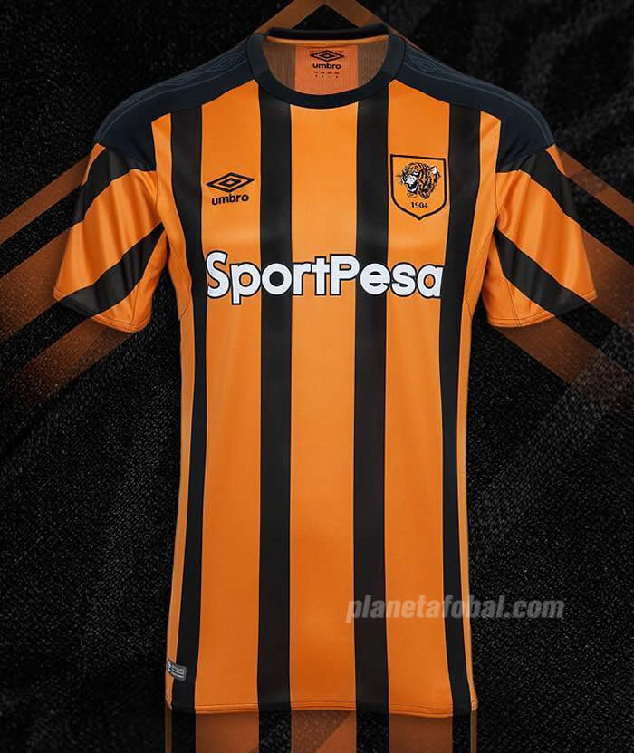 Camiseta titular Umbro del Hull City | Foto Web Oficial