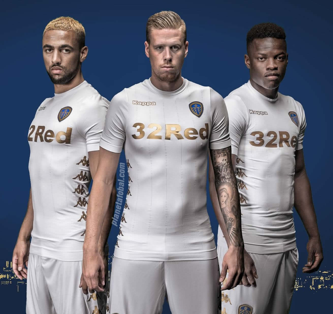 Camiseta titular Kappa del Leeds United | Foto Web Oficial