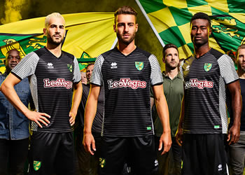 Nueva camiseta suplente del Norwich City | Foto Web Oficial