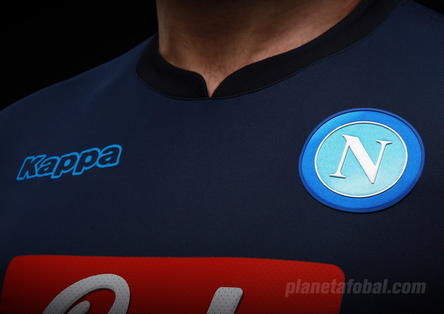 Tercera camiseta Kappa del Napoli para 2017/2018 | Foto Tienda Oficial