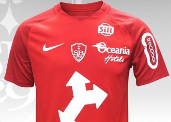 Camiseta titular Nike del Stade Brestois | Foto Web Oficial