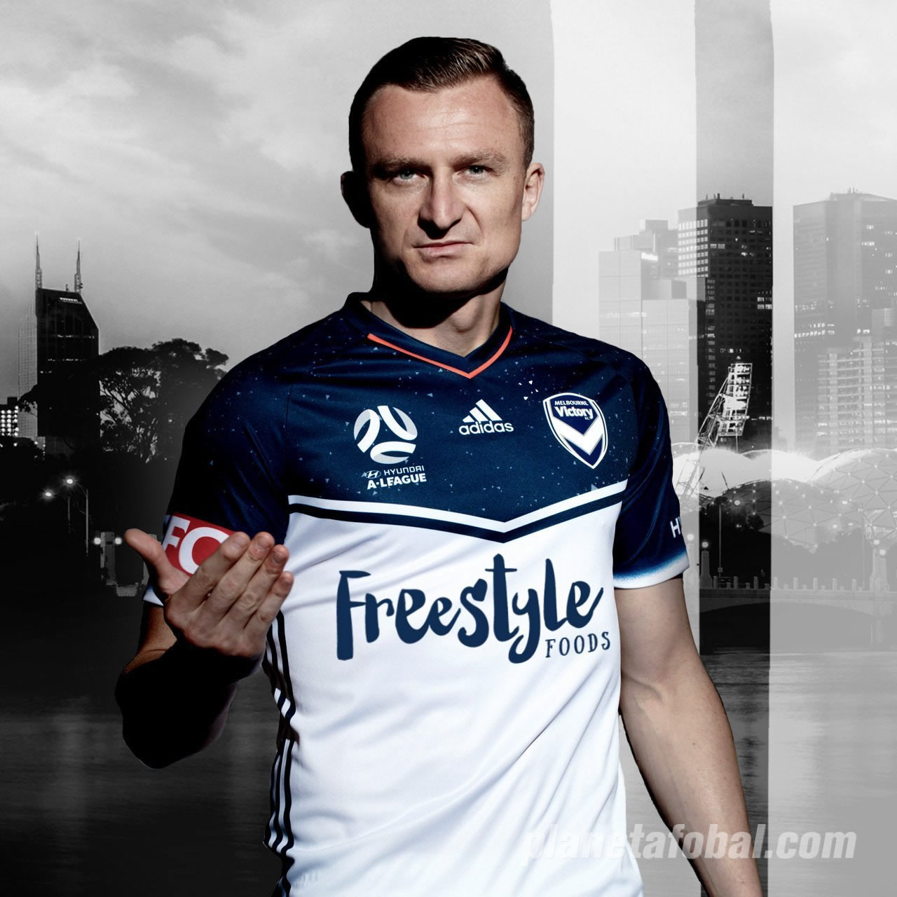 Camiseta suplente del Melbourne Victory | Foto Web Oficial