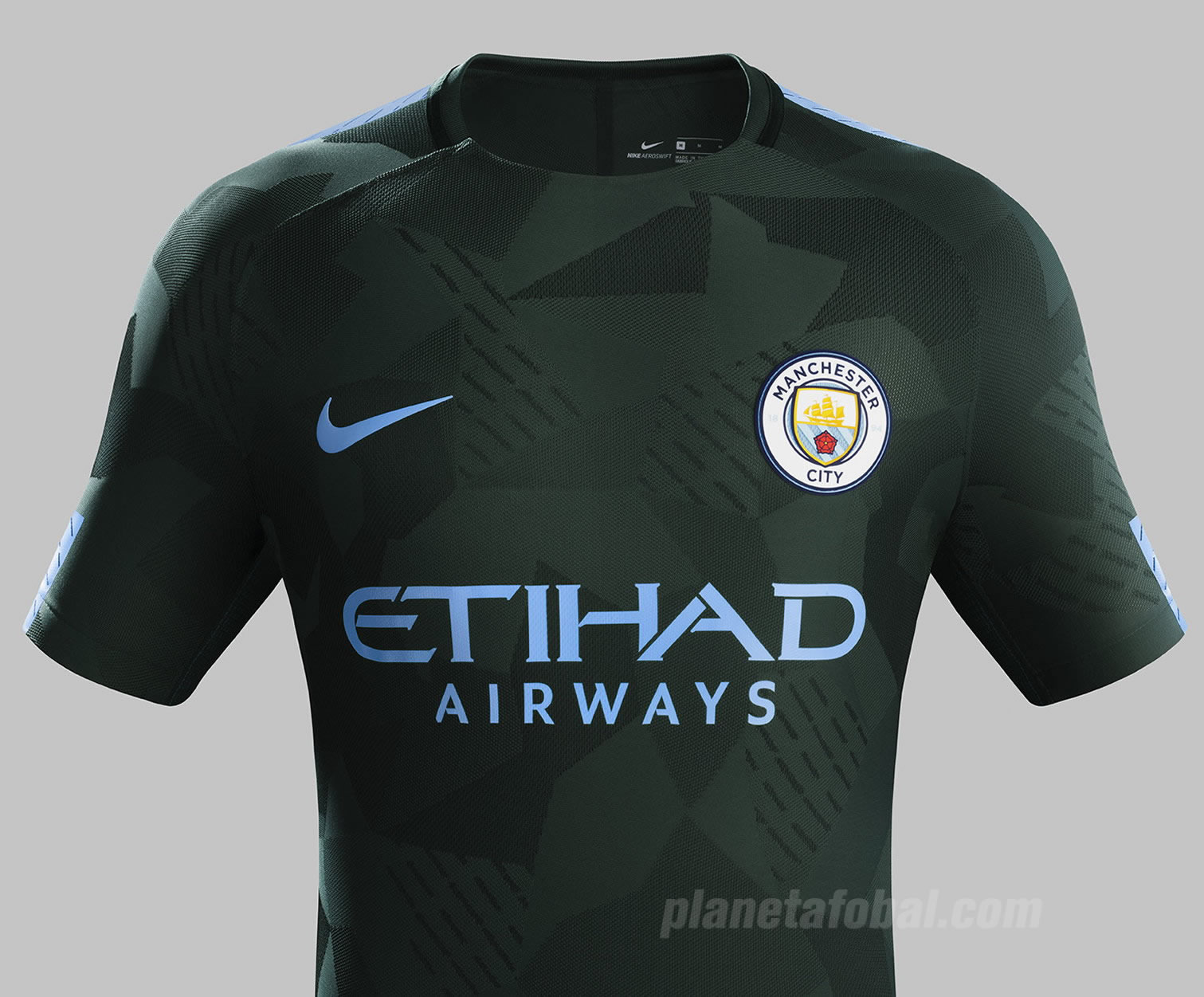 Tercera camiseta Nike del Manchester City 2017/18