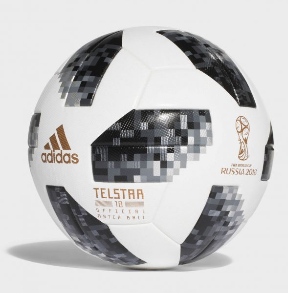 Asi luce el balón Telstar 18 para Rusia 2018 | Foto Adidas