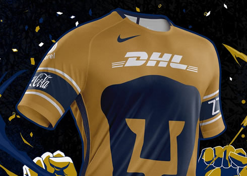 Tercera camiseta de los Pumas de la UNAM | Foto Nike