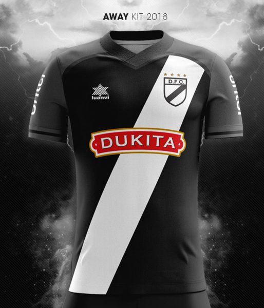 Camiseta away 2018 Luanvi de Danubio | Foto Web Oficial
