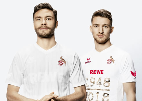 Jubilaeumstrikot Erima del FC Köln 2018 | Imagen Web Oficial