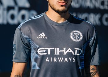 Camiseta suplente Adidas 2018 del NY City | Foto Web Oficial