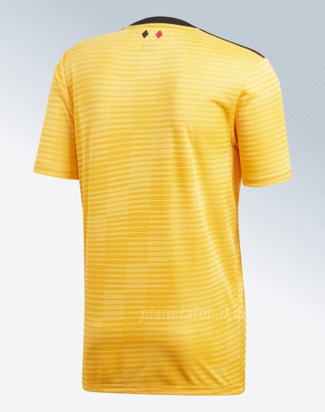 Nueva camiseta suplente de Bélgica Mundial 2018 | Foto Adidas