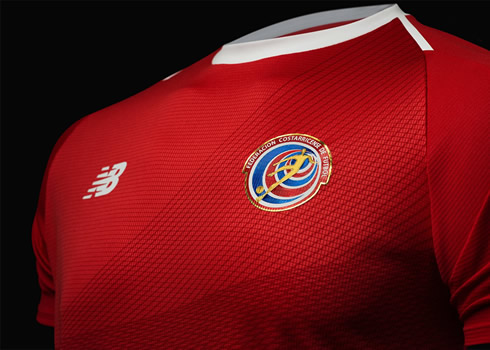 Nueva camiseta de Costa Rica Mundial 2018 | Imagen Fedefutbol