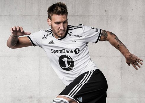 Camiseta titular Adidas 2018 del Rosenborg | Foto Web Oficial