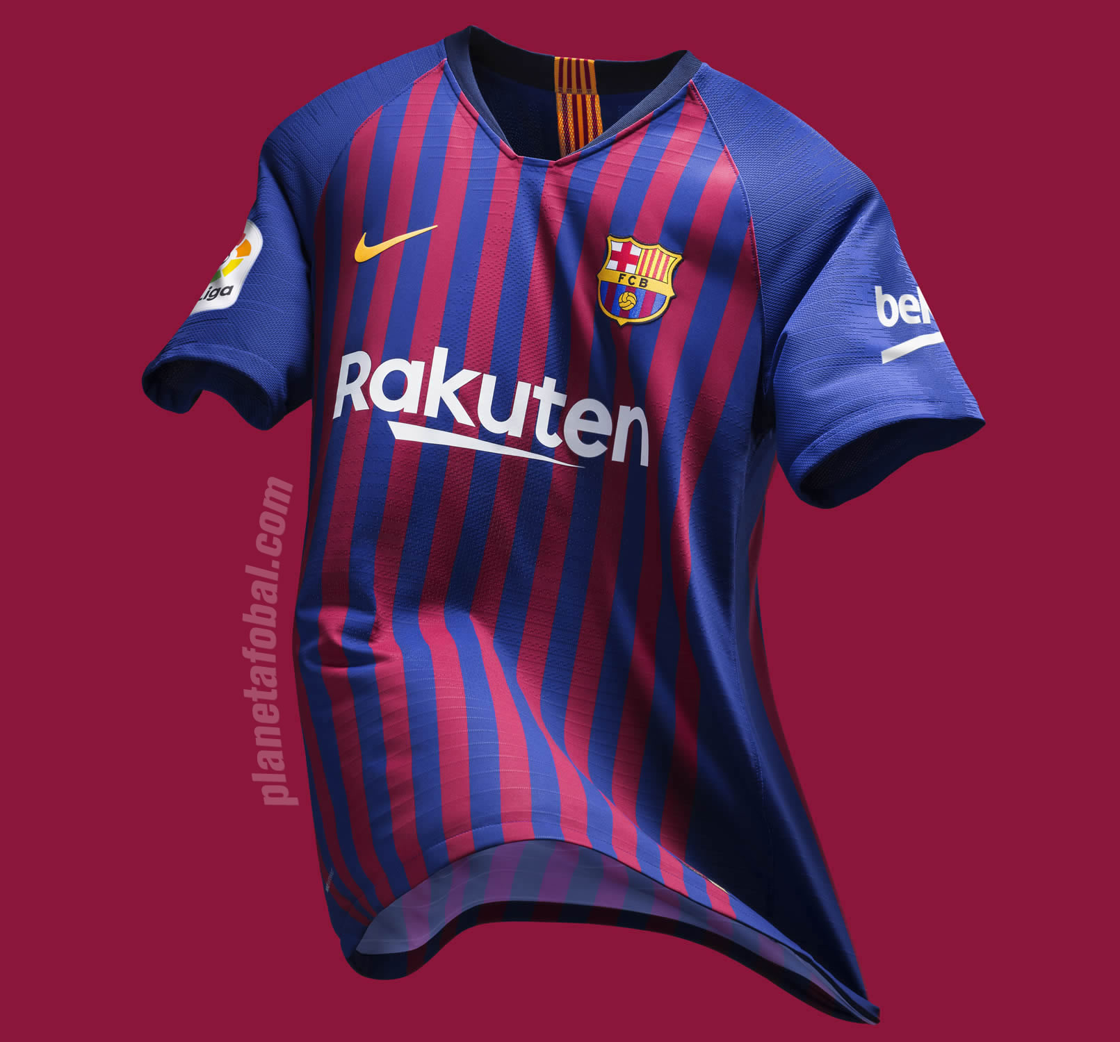 Camiseta titular del FC Barcelona 2018/19 | Imagen Nike