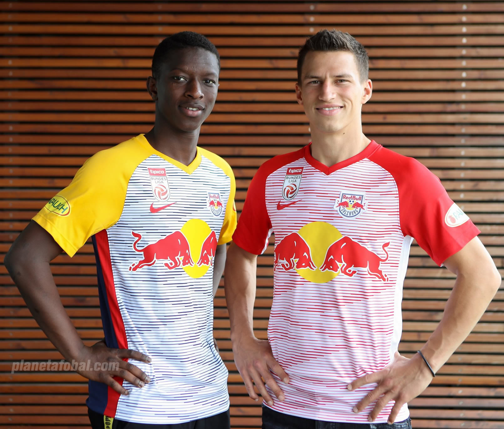 Camisetas Nike 2018/19 del Red Bull Salzburg | Imagen Facebook Oficial
