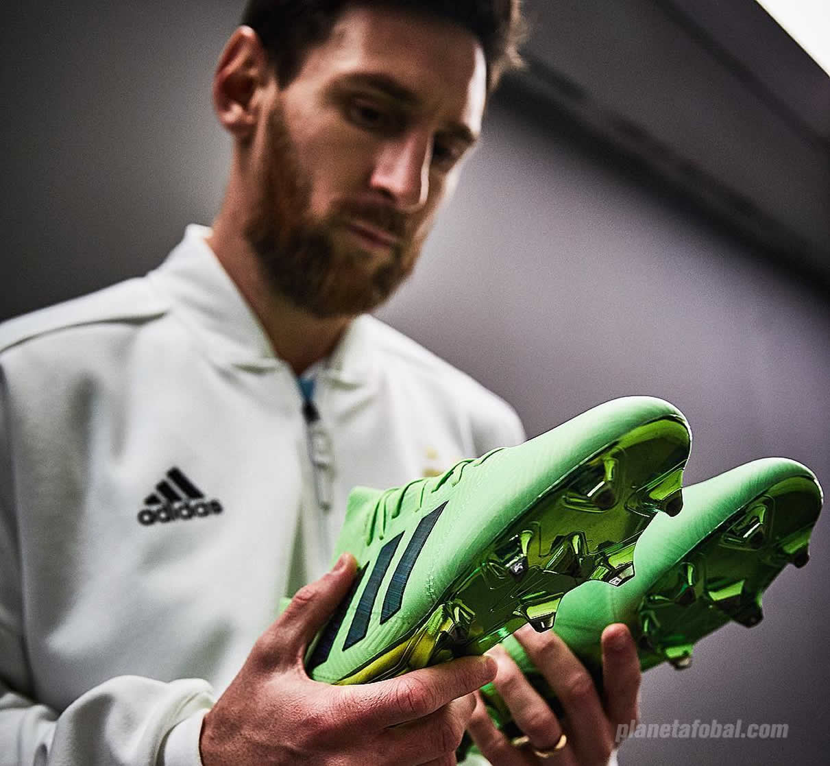 Messi con sus nuevos Nemeziz "Energy Mode" | Foto Adidas