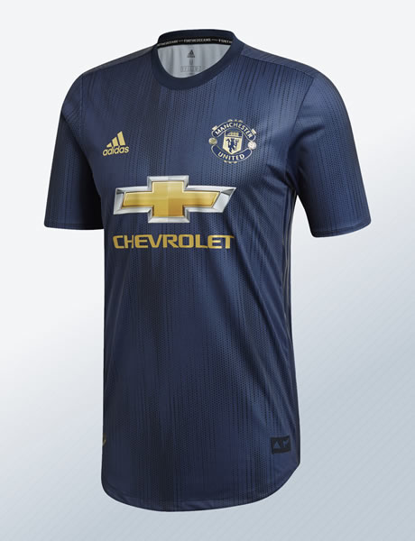 Tercera camiseta 2018/19 del Manchester United x Parley | Imagen Adidas