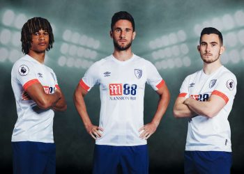 Camiseta suplente Umbro 2018/19 del Bournemouth | Foto Web Oficial