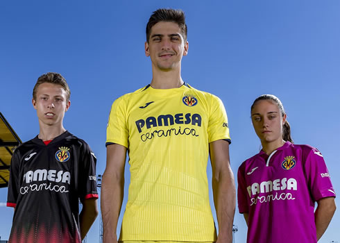 Camisetas Joma 2018/19 del Villarreal CF | Imagen Web Oficial