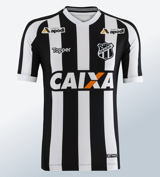 Camiseta titular 2018/19 del Ceará SC | Imagen Topper