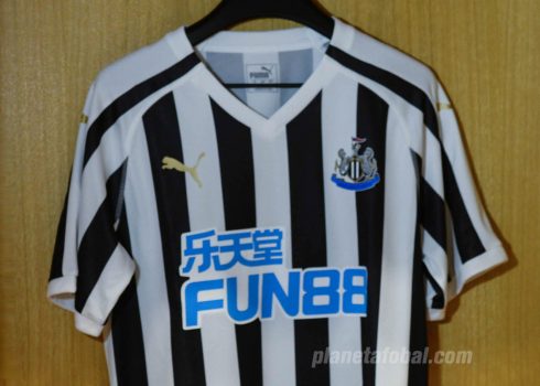 Camiseta titular Puma del Newcastle United 2018/2019 | Imagen Web Oficial