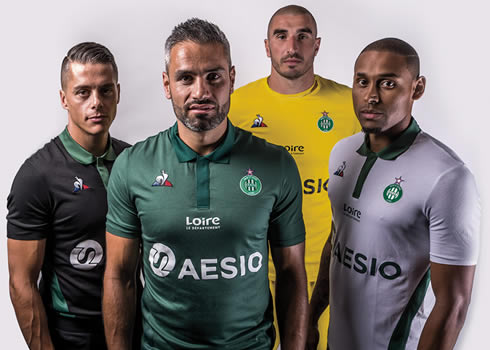 Camisetas del AS Saint-Étienne | Imagen Web Oficial