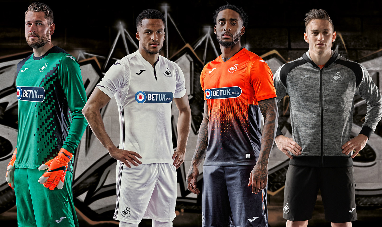 Camisetas Joma del Swansea City | Imagen Web Oficial
