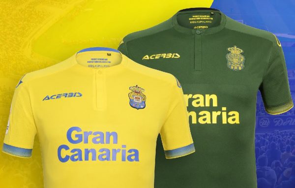 Camisetas Acerbis de la UD Las Palmas 2018/19