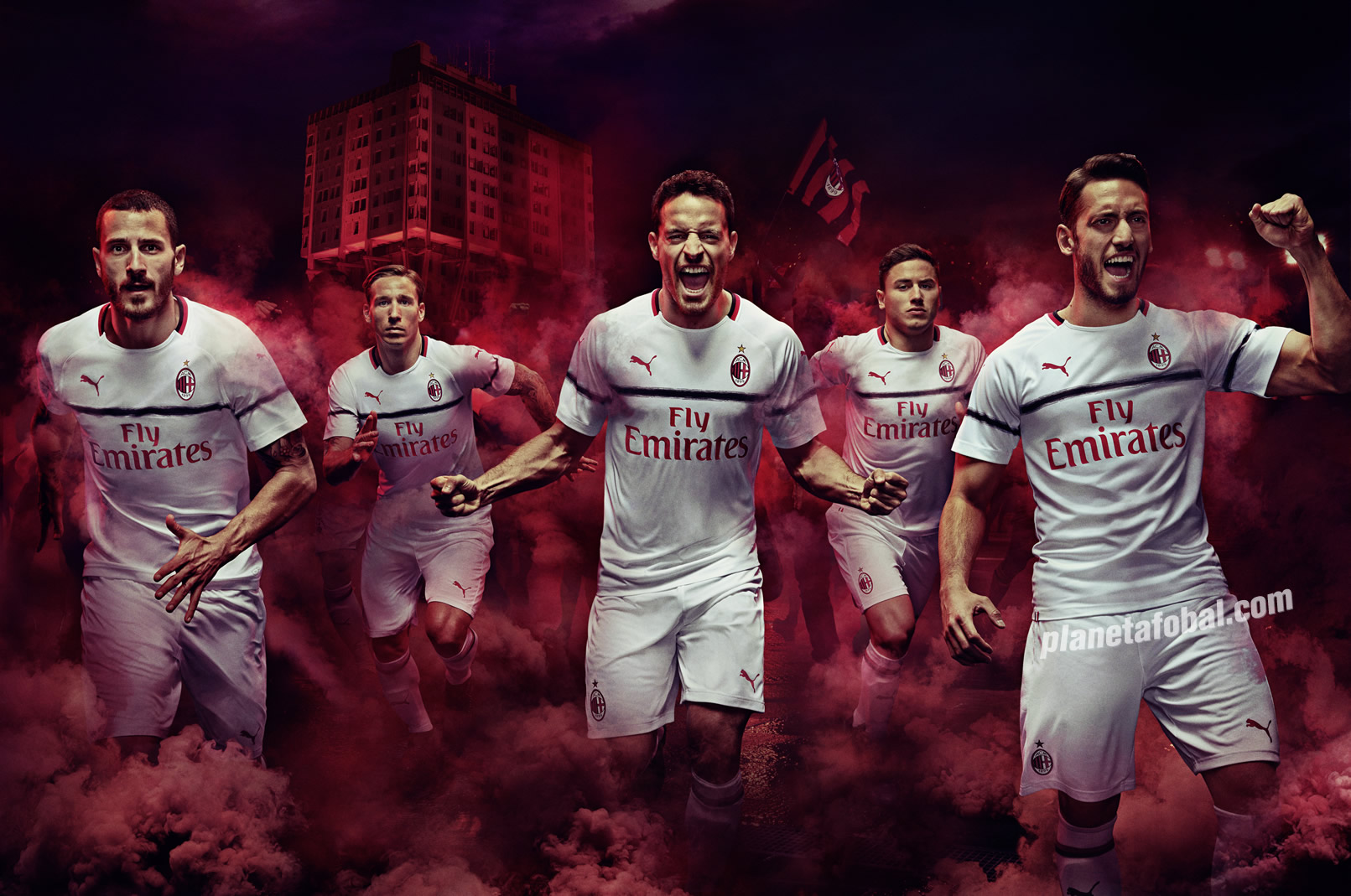 Camiseta suplente Puma del AC Milan para 2018/2019 | Foto web oficial