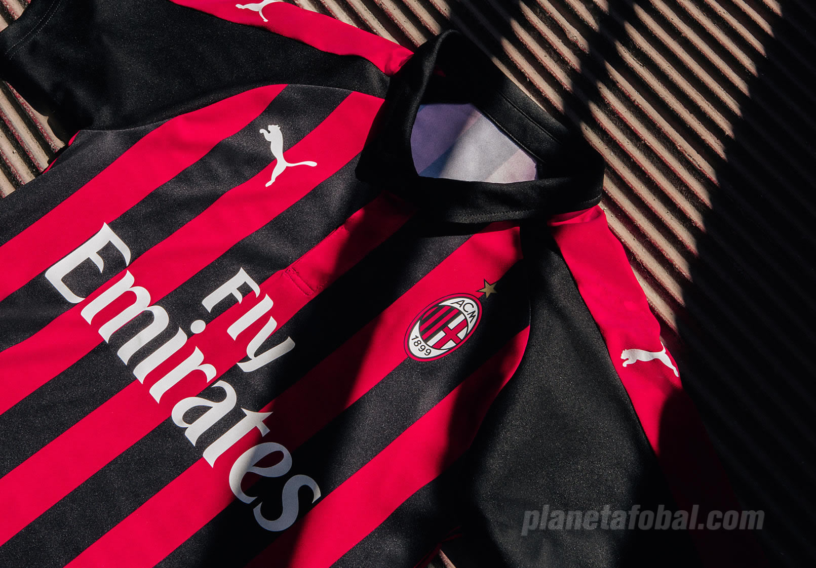 Camiseta titular 2018/19 del AC Milan | Imagen Puma