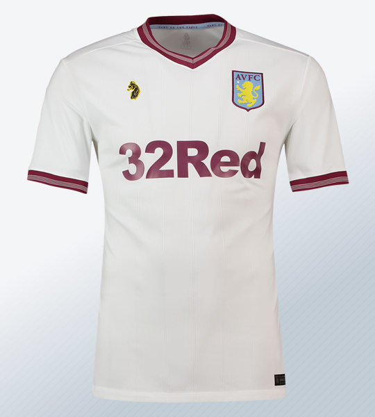 Camiseta suplente Luke 1977 del Aston Villa | Imagen Web Oficial