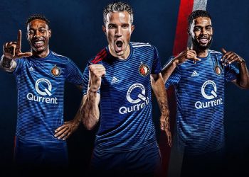 Camiseta suplente Adidas del Feyenoord para 2018/2019 | Foto web oficial