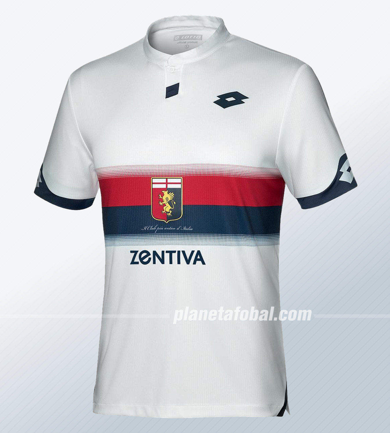 Camiseta suplente Lotto del Genoa 2018/19 | Imagen Web Oficial