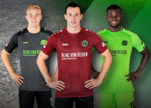 Camisetas Jako del Hannover 96 2018/2019 | Imagen Web Oficial