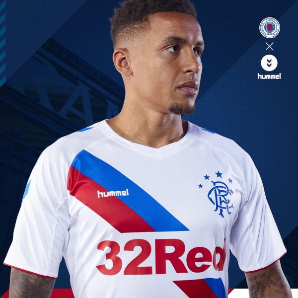 Camiseta suplente Hummel 2018/19 del Rangers FC | Imagen Web Oficial