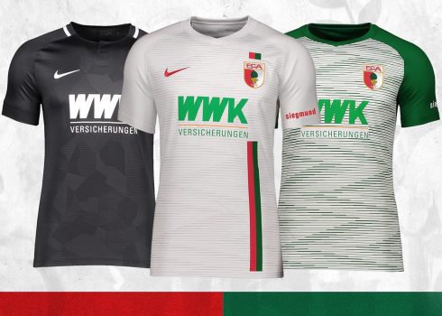 Camisetas Nike del FC Augsburg 2018/19 | Imagen Web Oficial