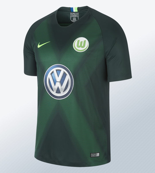 Camiseta titular 2018/19 del VfL Wolfsburg 2018/2019 | Imagen Nike