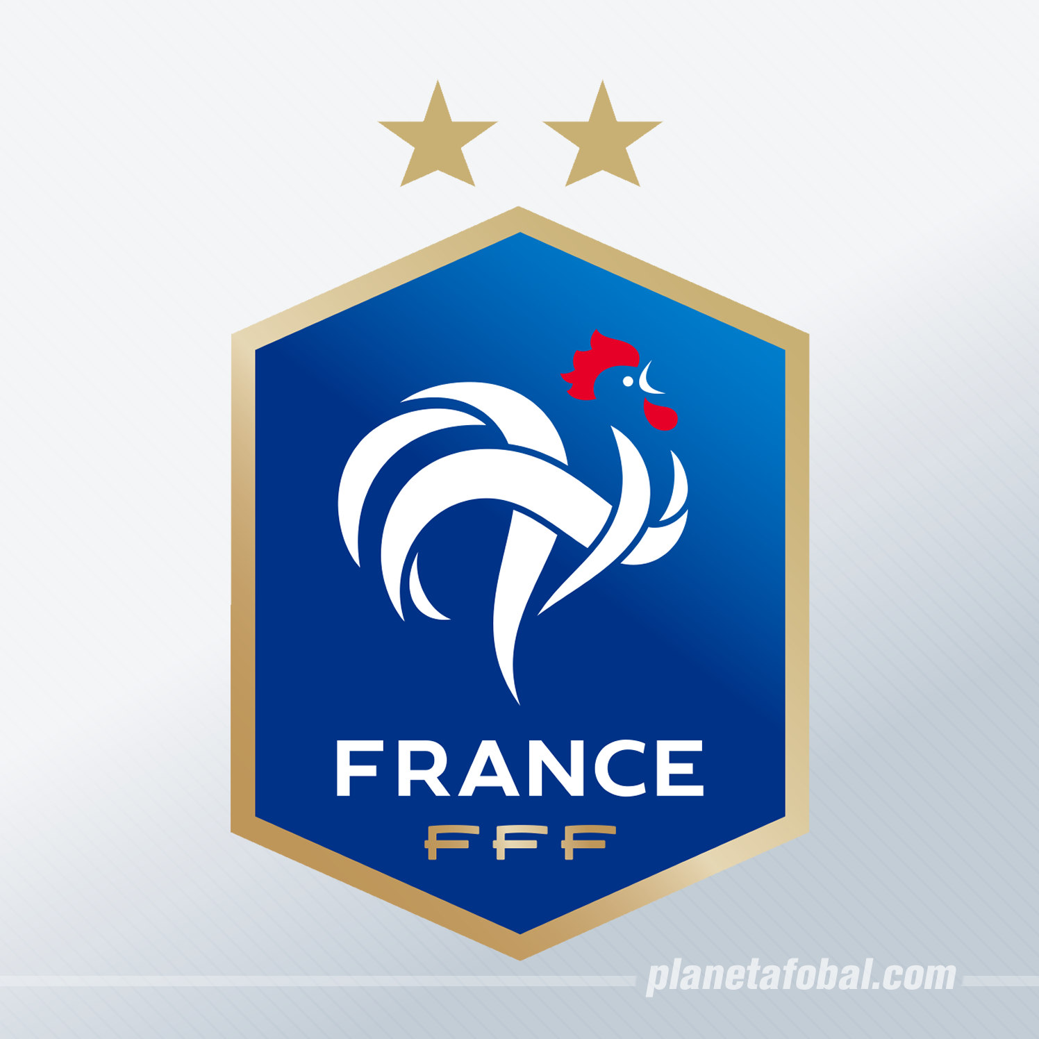 Nuevo logo de la selección de Francia | Imagen FFF