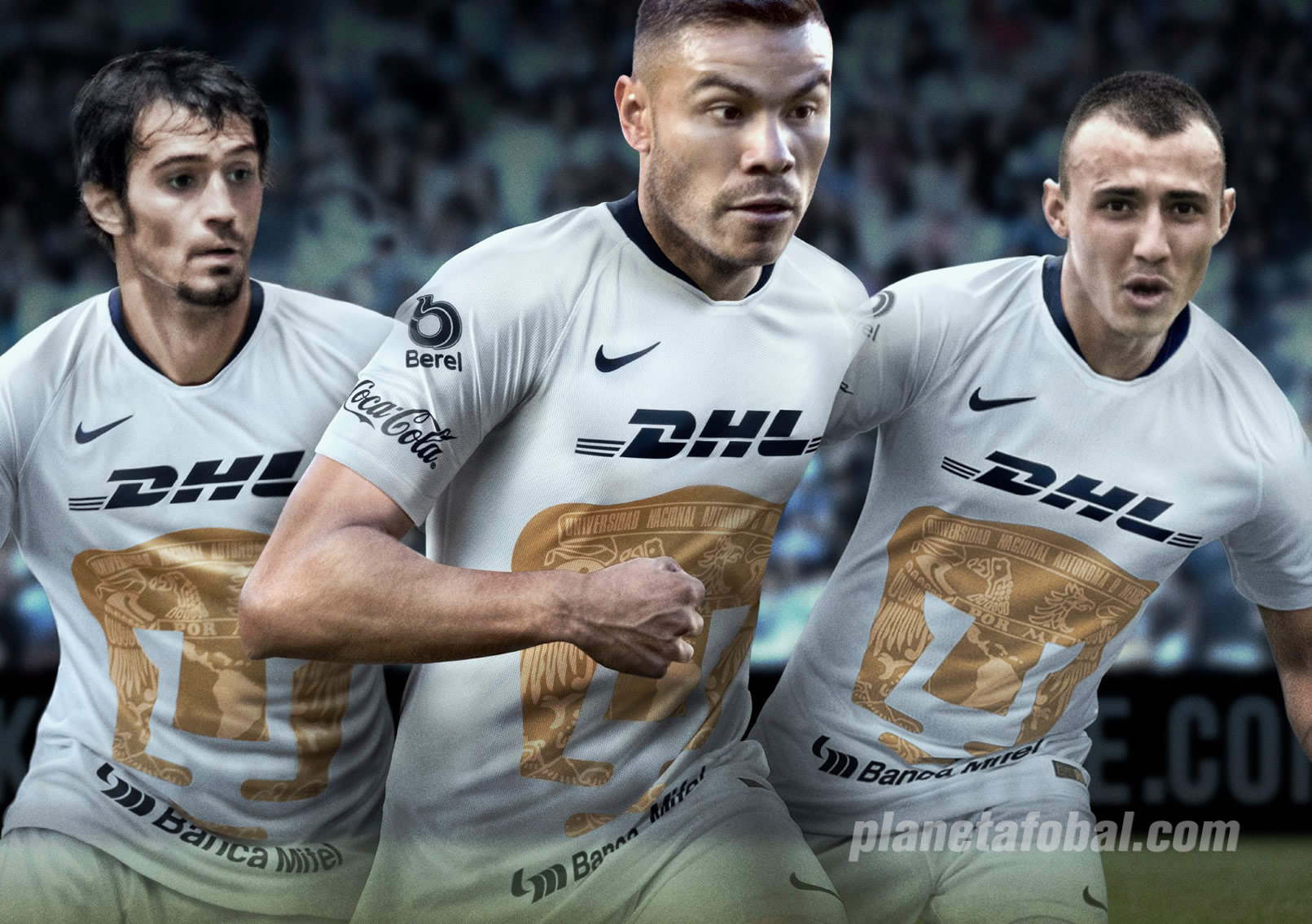 moneda S t Sandalias Camisetas Nike de los Pumas de la UNAM 2018/19