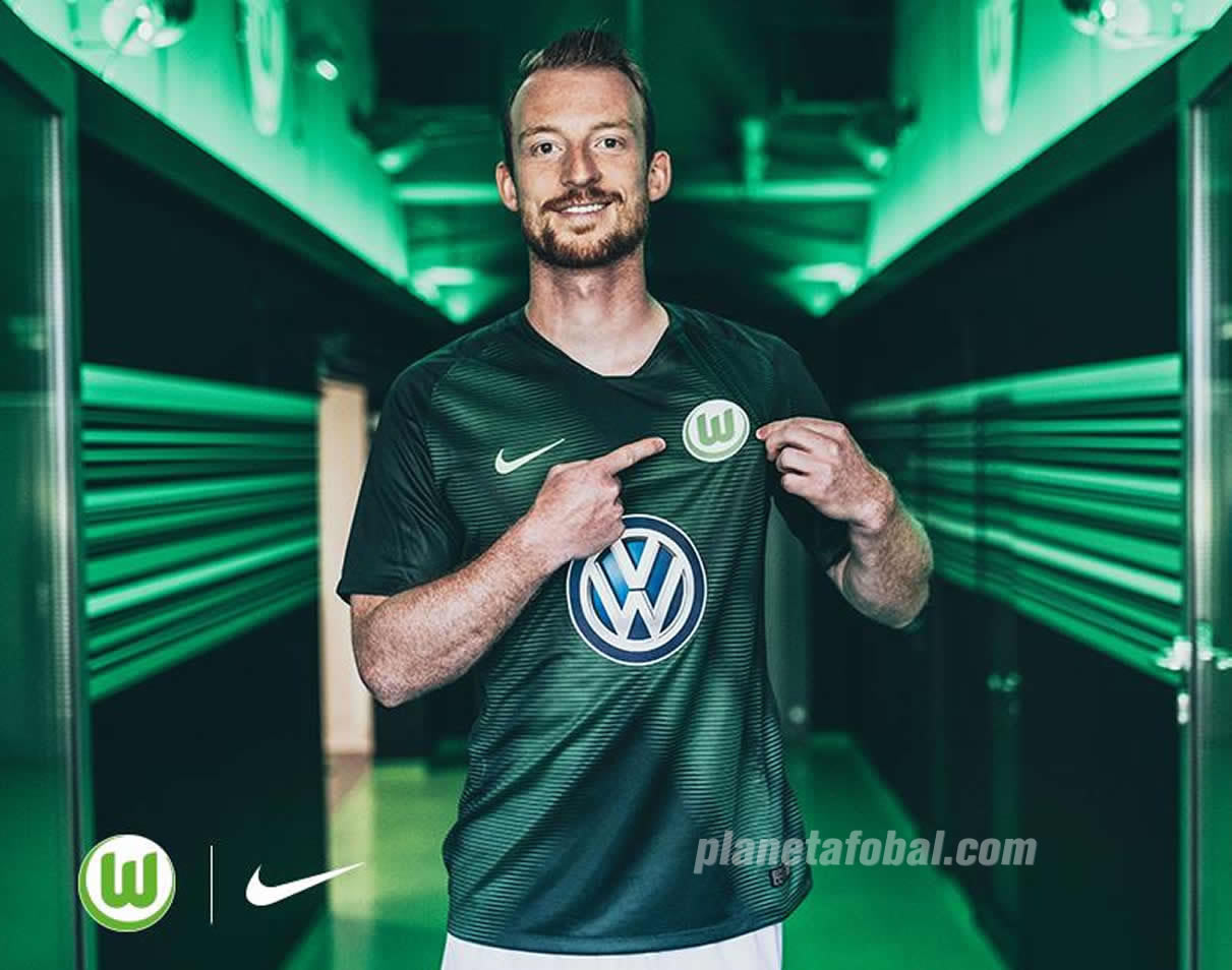 Camiseta titular 2018/19 del VfL Wolfsburg 2018/2019 | Imagen Web Oficial