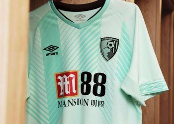 Tercera camiseta Umbro del Bournemouth 2018/2019 | Imagen Web Oficial