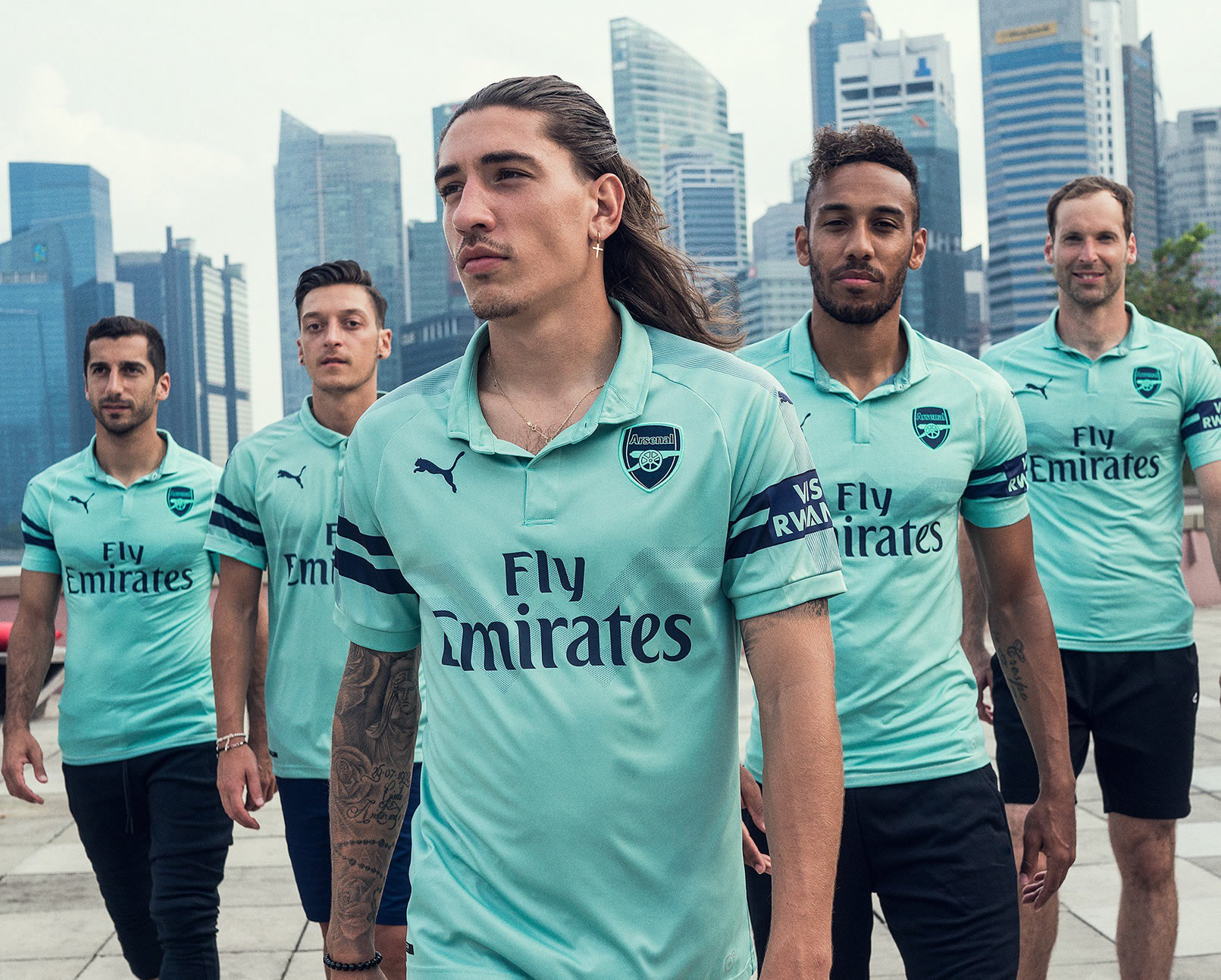 Tercera camiseta Puma del Arsenal FC 2018/19 | Imagen Twitter  Oficial