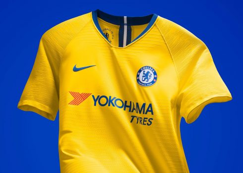 Camiseta suplente amarilla del Chelsea | Imagen Nike