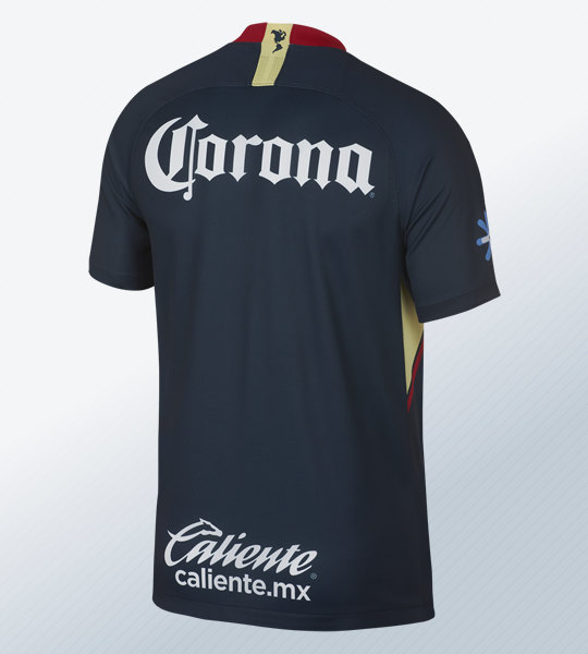 Camiseta visitante del Club América de México 2018/19 | Imagen Nike