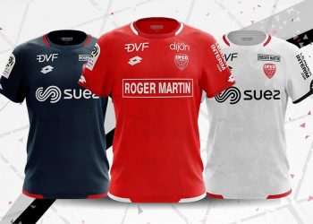 Camisetas Lotto del Dijon FCO | Imagen Web Oficial