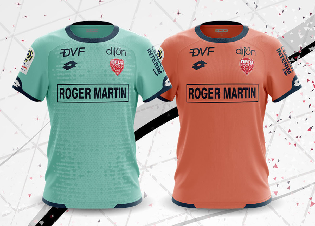 Camisetas de arquero Lotto del Dijon FCO | Imagen Web Oficial
